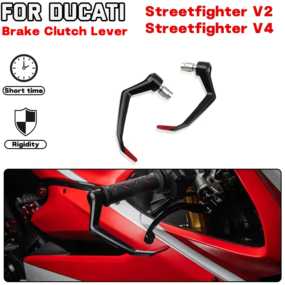 For DUCATI Streetfighter V2 V4 S SP Universal Brake Clutch Lever Protector Motorcycle Bow Guard Brake Clutch Handguard
For DUCATI Streetfighter V2 V4 S SP Universal Brake Clutch Lever Protector Motorcycle Bow Guard Brake Clutch Handguard