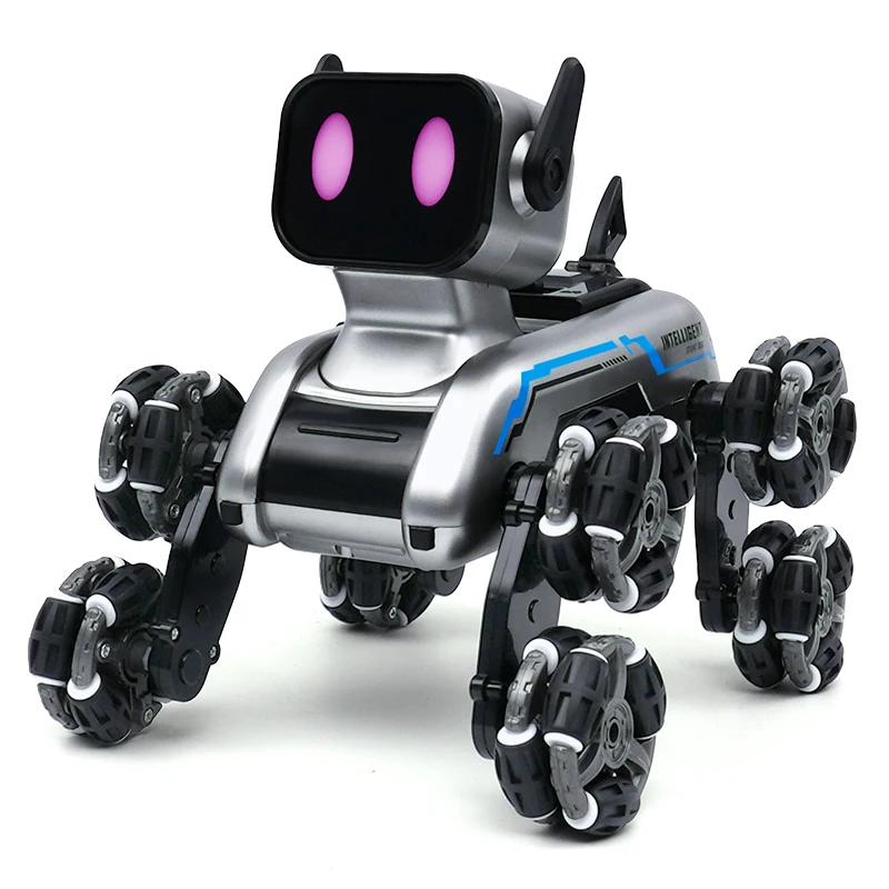 Electric Dog Remote Control Mechanical Stunt Eight Wheel Fancy Drift Remote Control Smart Dogs Children's Christmas Gift Boy Dog
Electric Dog Remote Control Mechanical Stunt Eight Wheel Fancy Drift Remote Control Smart Dogs Children's Christmas Gift Boy Dog