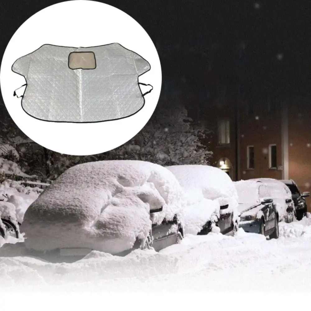 Universal Winter Car Snow Shield Anti-Thief Design Windproof Strap Windshield Snow Cover Multi-functional Hole Dash Cam
Universal Winter Car Snow Shield Anti-Thief Design Windproof Strap Windshield Snow Cover Multi-functional Hole Dash Cam