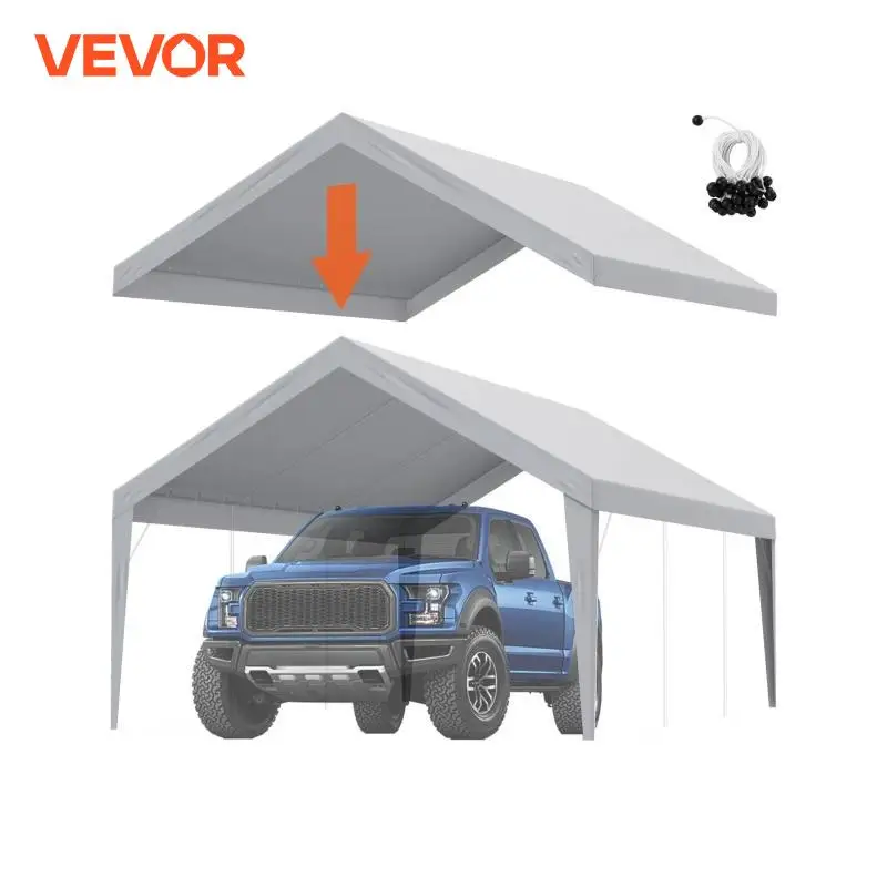 VEVOR Carport Replacement Canopy Cove Garage Top Tent Shelter Tarp Heavy-Duty Waterproof & UV Protected
VEVOR Carport Replacement Canopy Cove Garage Top Tent Shelter Tarp Heavy-Duty Waterproof & UV Protected