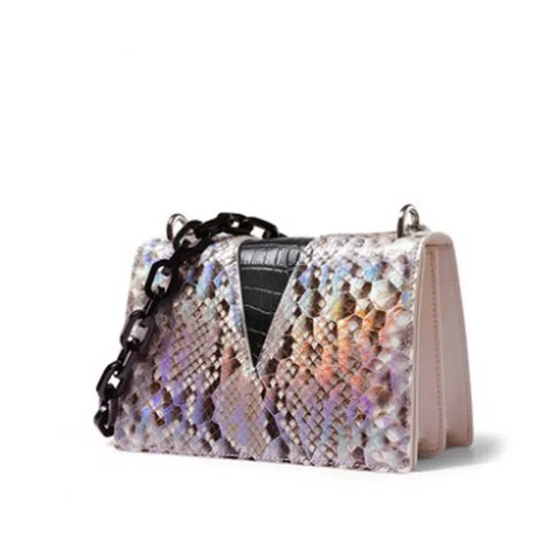 ouluoer Python skin bag Female Joining together One shoulder crossbody women falp women
ouluoer Python skin bag Female Joining together One shoulder crossbody women falp women