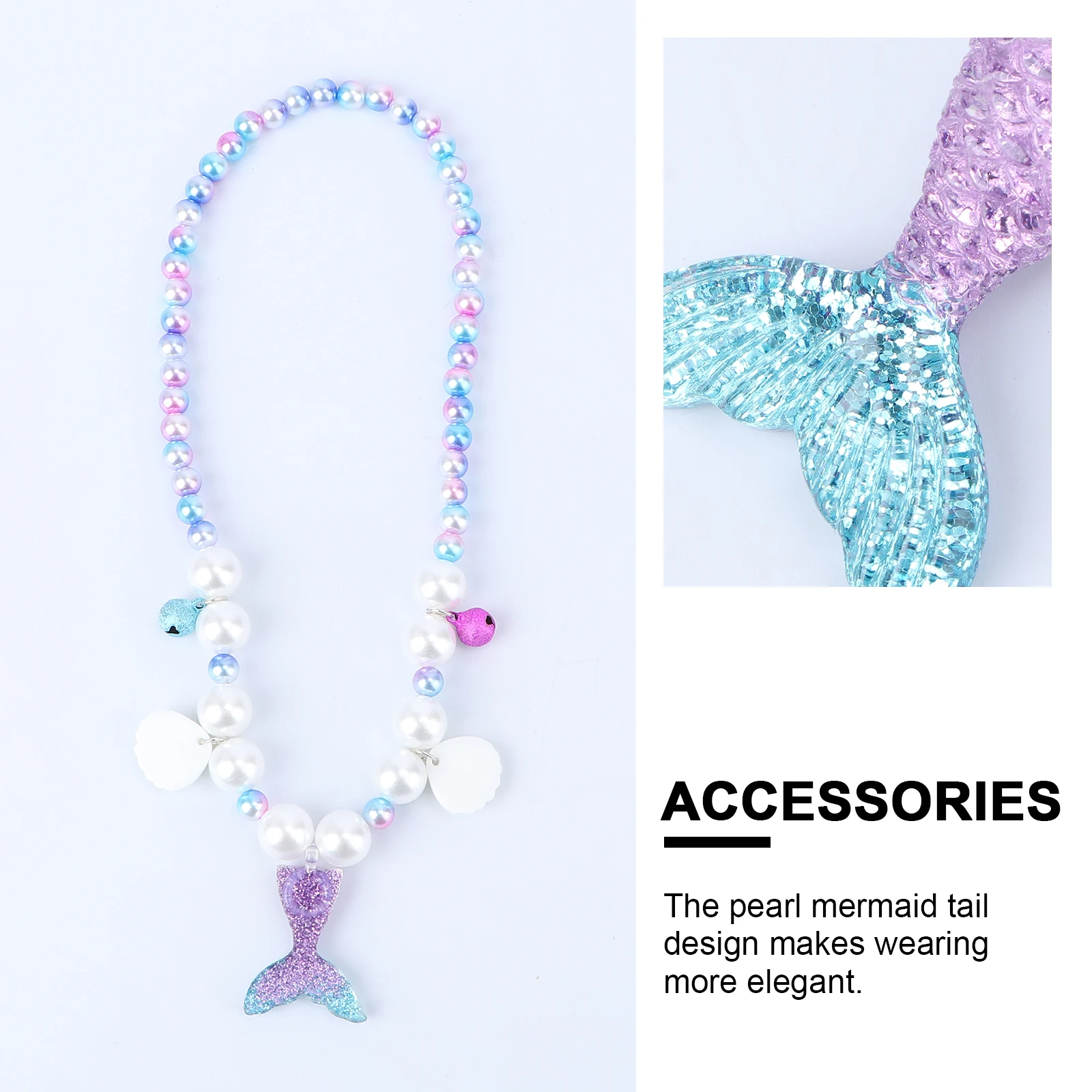 1Set Baby Jewelry Set Sweet Mermaid Necklace Bracelet Ring Stylish Accessories for Wedding Party Gift Baby Jewelry Set
1Set Baby Jewelry Set Sweet Mermaid Necklace Bracelet Ring Stylish Accessories for Wedding Party Gift Baby Jewelry Set