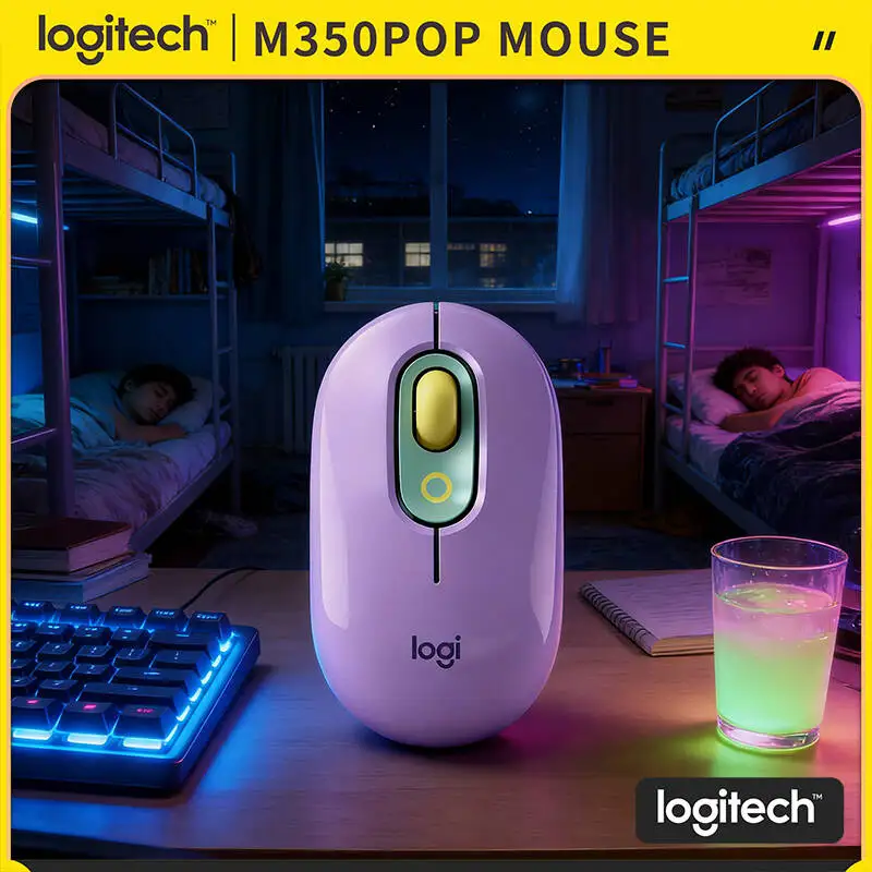 Мышь Logitech M350 POP Pebble, 77 г, легкая, с функцией автоматического перехода в режим сна, длительное время работы от батареи, бесшумный клик, для офиса, дома и путешествий
Мышь Logitech M350 POP Pebble, 77 г, легкая, с функцией автоматического перехода в режим сна, длительное время работы от батареи, бесшумный клик, для офиса, дома и путешествий