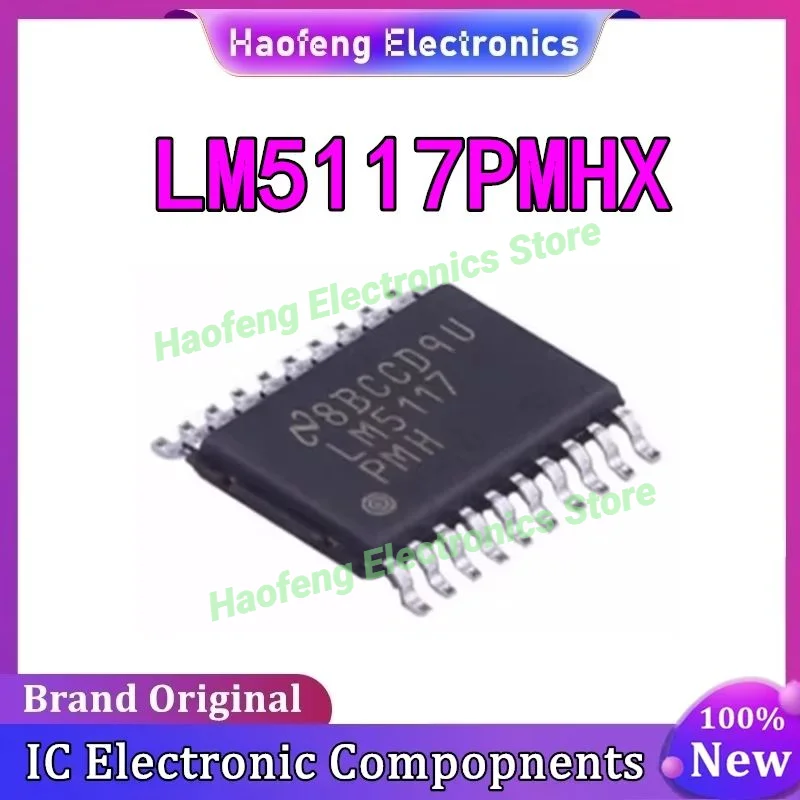 5 шт./лот LM5117 LM5117PMH LM5117PMHX LM5117PMHX/NOPB HTSSOP-20 100% новый спотовый склад
5 шт./лот LM5117 LM5117PMH LM5117PMHX LM5117PMHX/NOPB HTSSOP-20 100% новый спотовый склад