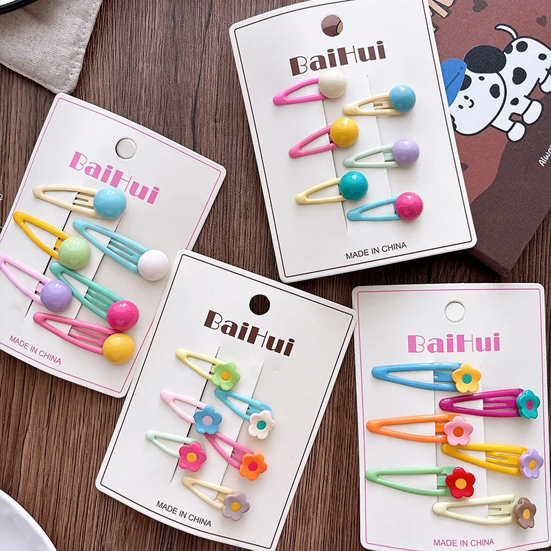 6pcs Candy Color Children's Side BB Clip Bangs Hairpins Kids Girls Flower Hair Clips Hairpin Barrettes Headwear Hair Accessories
6pcs Candy Color Children's Side BB Clip Bangs Hairpins Kids Girls Flower Hair Clips Hairpin Barrettes Headwear Hair Accessories