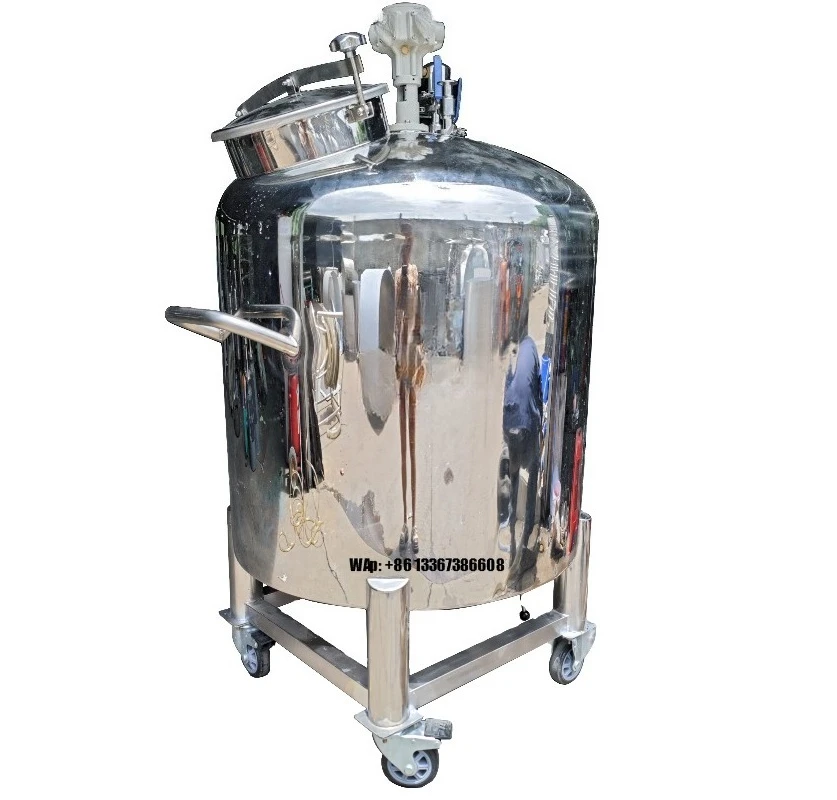 Stainless Steel Explosion Proof Pneumatic Perfume Mixing Mixer tank with air Agitator tank Blending Stirring Cosmetic Machine
Stainless Steel Explosion Proof Pneumatic Perfume Mixing Mixer tank with air Agitator tank Blending Stirring Cosmetic Machine
