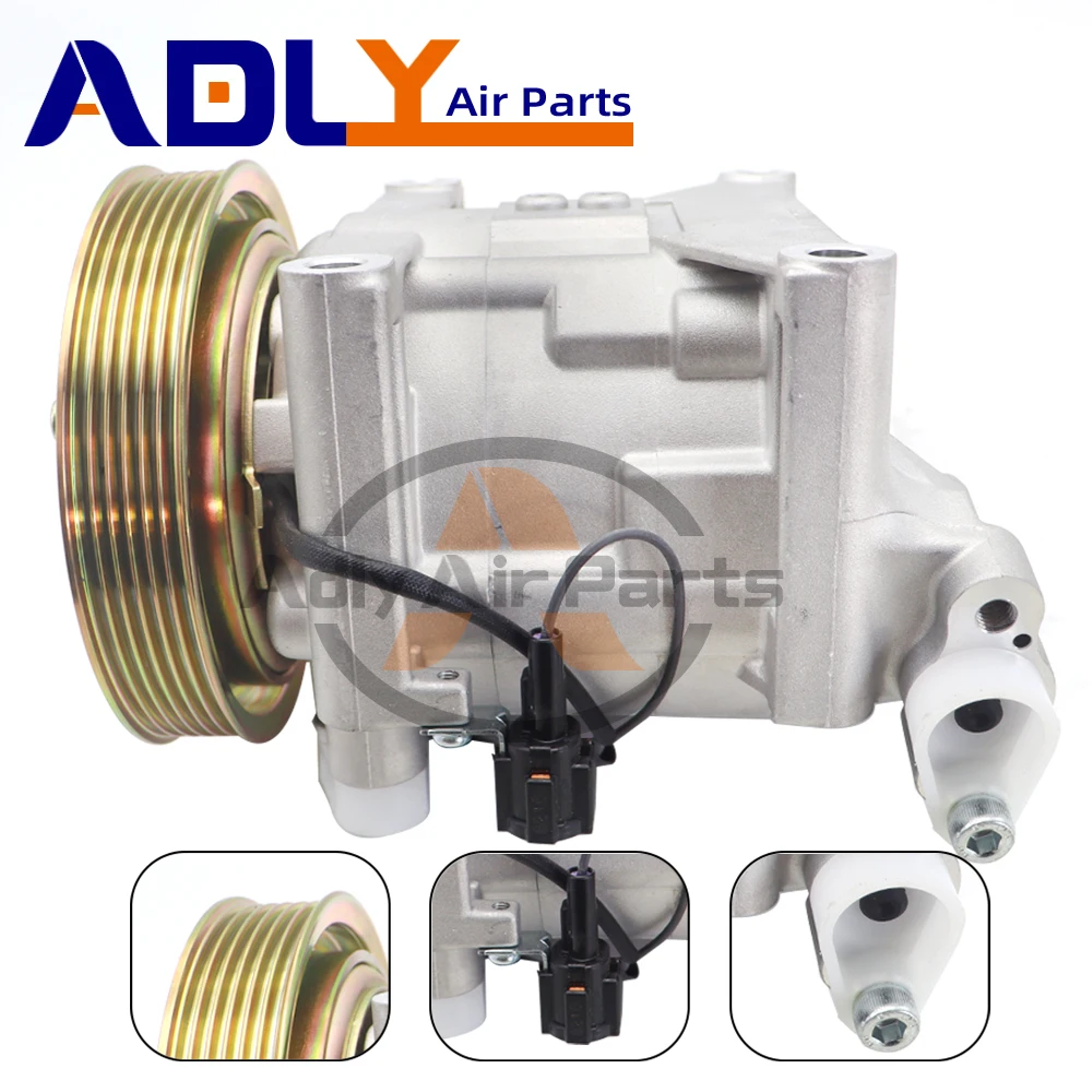 For 2000-2006 Nissan Sentra L4 1.8L 2000-2006 AC Compressor CO10609Z 67460 68452 811439003 926004Z002 92600-4Z003 92600-4Z000
For 2000-2006 Nissan Sentra L4 1.8L 2000-2006 AC Compressor CO10609Z 67460 68452 811439003 926004Z002 92600-4Z003 92600-4Z000