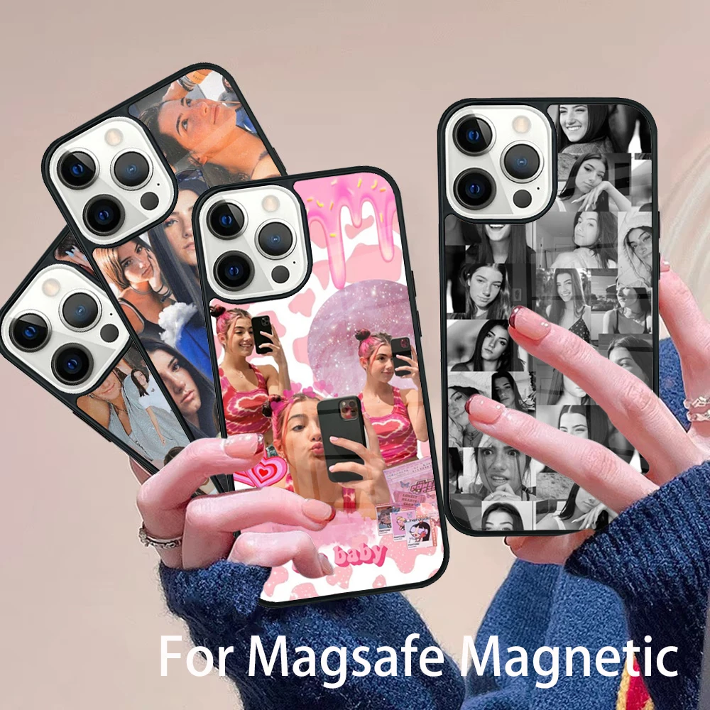 Charli D'Amelio Phone Case Magesafe Magnetic Wireless Charge Cover For IPhone 16 11 12 13 14 15 Pro Max Plus Mini
Charli D'Amelio Phone Case Magesafe Magnetic Wireless Charge Cover For IPhone 16 11 12 13 14 15 Pro Max Plus Mini