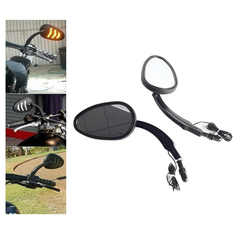 Rear View Side Mirror Light Accessories For Davidson Road King Motorcycle Rearview Mirrors With Turn Signals
Rear View Side Mirror Light Accessories For Davidson Road King Motorcycle Rearview Mirrors With Turn Signals