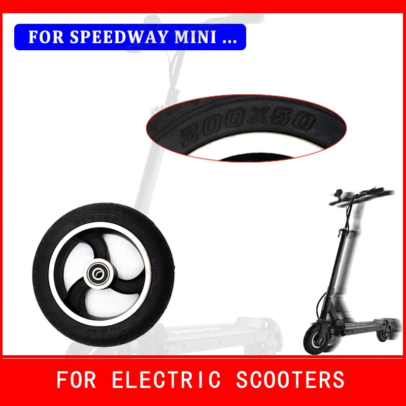 8 Inch Solid Tire Alloy Wheels for Speedtrott GX14 Speedway Mini 4 Pro Rear 200x50 Explosion-Proof Electric Scooter Wheel
8 Inch Solid Tire Alloy Wheels for Speedtrott GX14 Speedway Mini 4 Pro Rear 200x50 Explosion-Proof Electric Scooter Wheel