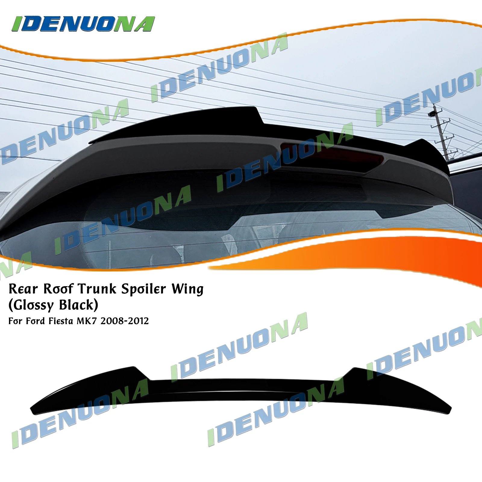 For Ford Fiesta MK7 Standard Version 2008-2012 Rear Roof Spoiler Spoiler Trunk Upper Wing
For Ford Fiesta MK7 Standard Version 2008-2012 Rear Roof Spoiler Spoiler Trunk Upper Wing