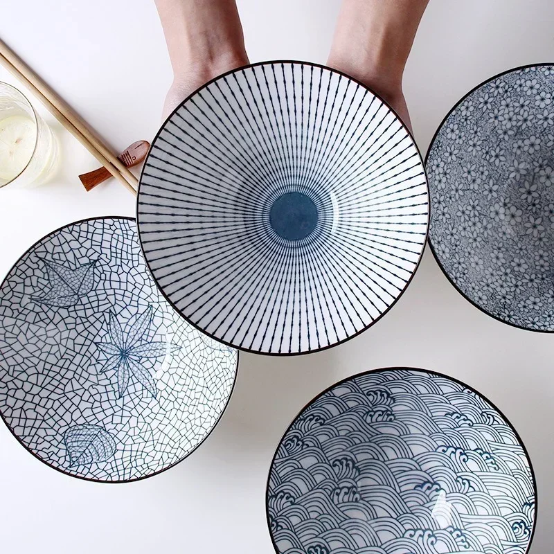 Japanese-style Ceramic Tableware Big Soup Bowl Household Large Ramen Bowl Bucket Hat Trumpet Instant Noodle Bowl Net Red
Japanese-style Ceramic Tableware Big Soup Bowl Household Large Ramen Bowl Bucket Hat Trumpet Instant Noodle Bowl Net Red