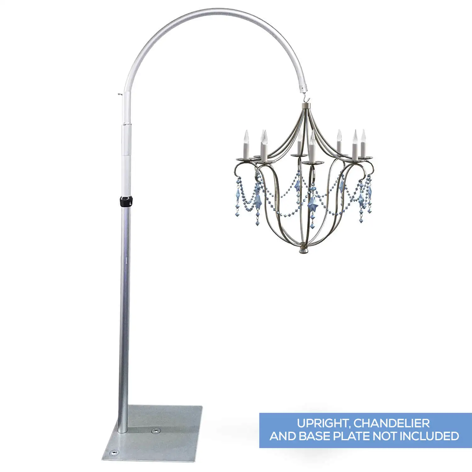 Semicircular adjustable chandelier rack, gauze mantle rack, retractable gift lamp
Semicircular adjustable chandelier rack, gauze mantle rack, retractable gift lamp