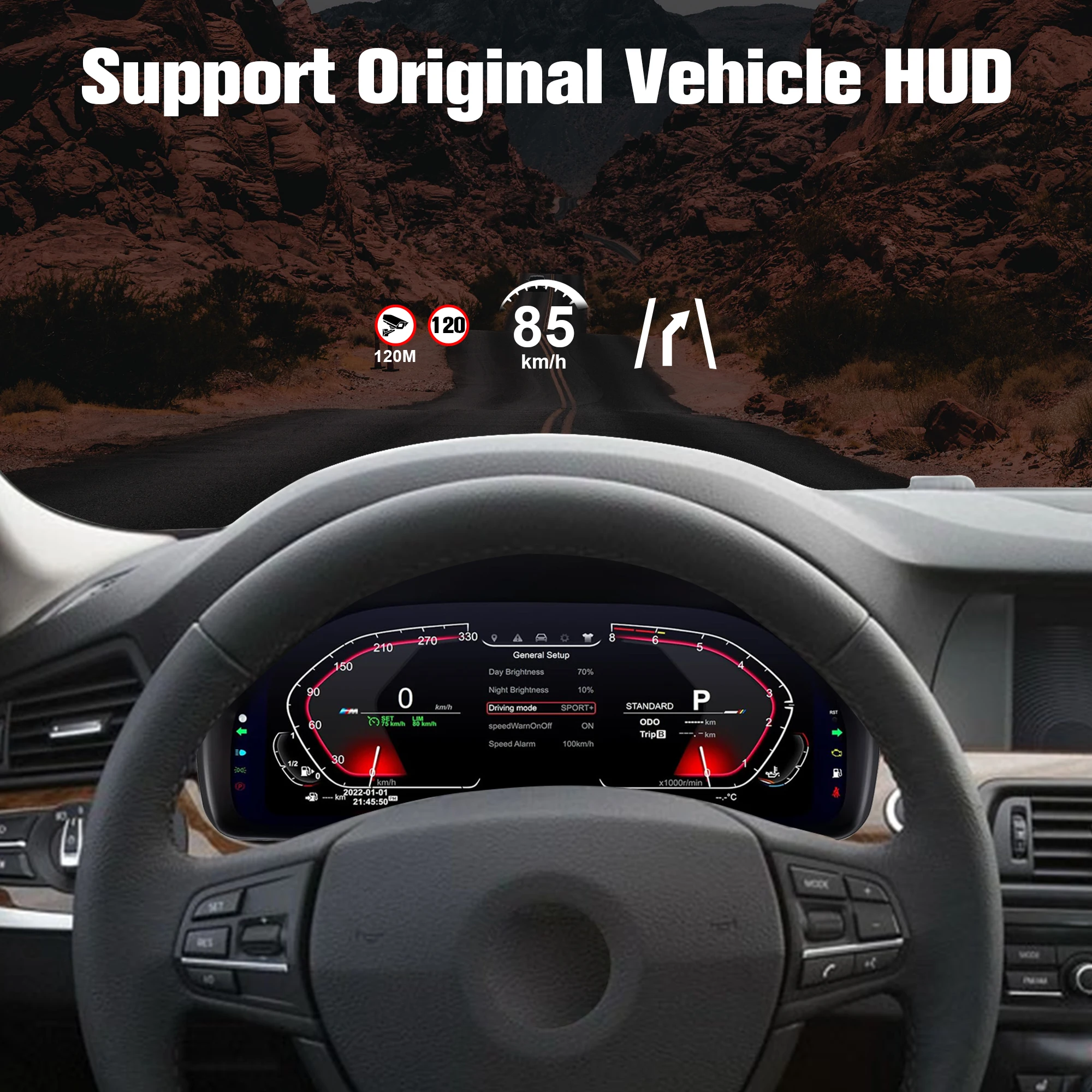 12.3’’ Digital Instrument Cluster for BMW 5/6/7/X3/X4/X5/X6 F01 F07 F10 F15 F16 F18 F25 F26 speedometer dashboard
12.3’’ Digital Instrument Cluster for BMW 5/6/7/X3/X4/X5/X6 F01 F07 F10 F15 F16 F18 F25 F26 speedometer dashboard