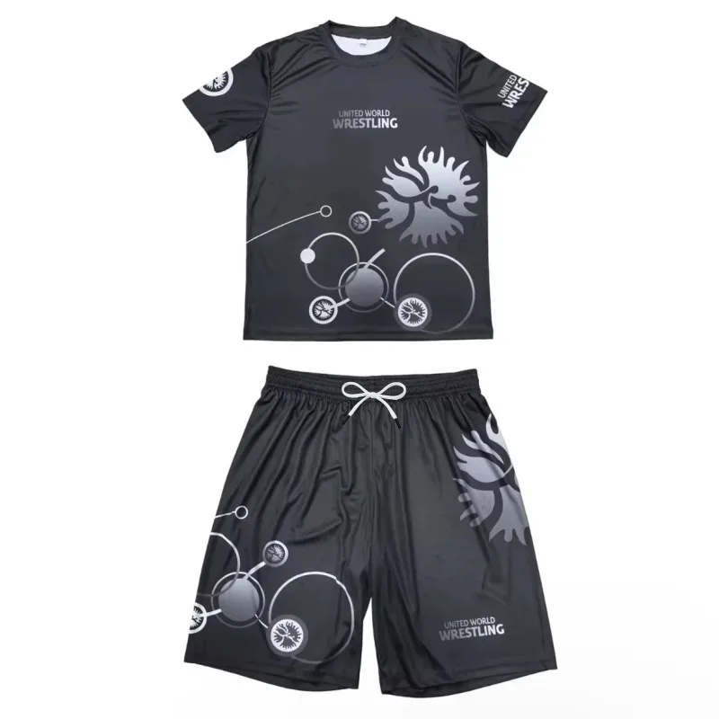 2026 New Wrestling Theme Fighting Suit, Breathable and Quick-Drying Short-Sleeve and Shorts, Wrestling Training Suit, Unisex
2026 New Wrestling Theme Fighting Suit, Breathable and Quick-Drying Short-Sleeve and Shorts, Wrestling Training Suit, Unisex