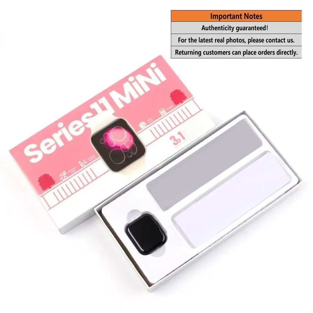 2026 New Series 11 Mini Gift Suit Smart Watch 3 Straps Model Sports Wrist BT Call 42mm 38mm Women S11mini Smartwatch For Female
2026 New Series 11 Mini Gift Suit Smart Watch 3 Straps Model Sports Wrist BT Call 42mm 38mm Women S11mini Smartwatch For Female