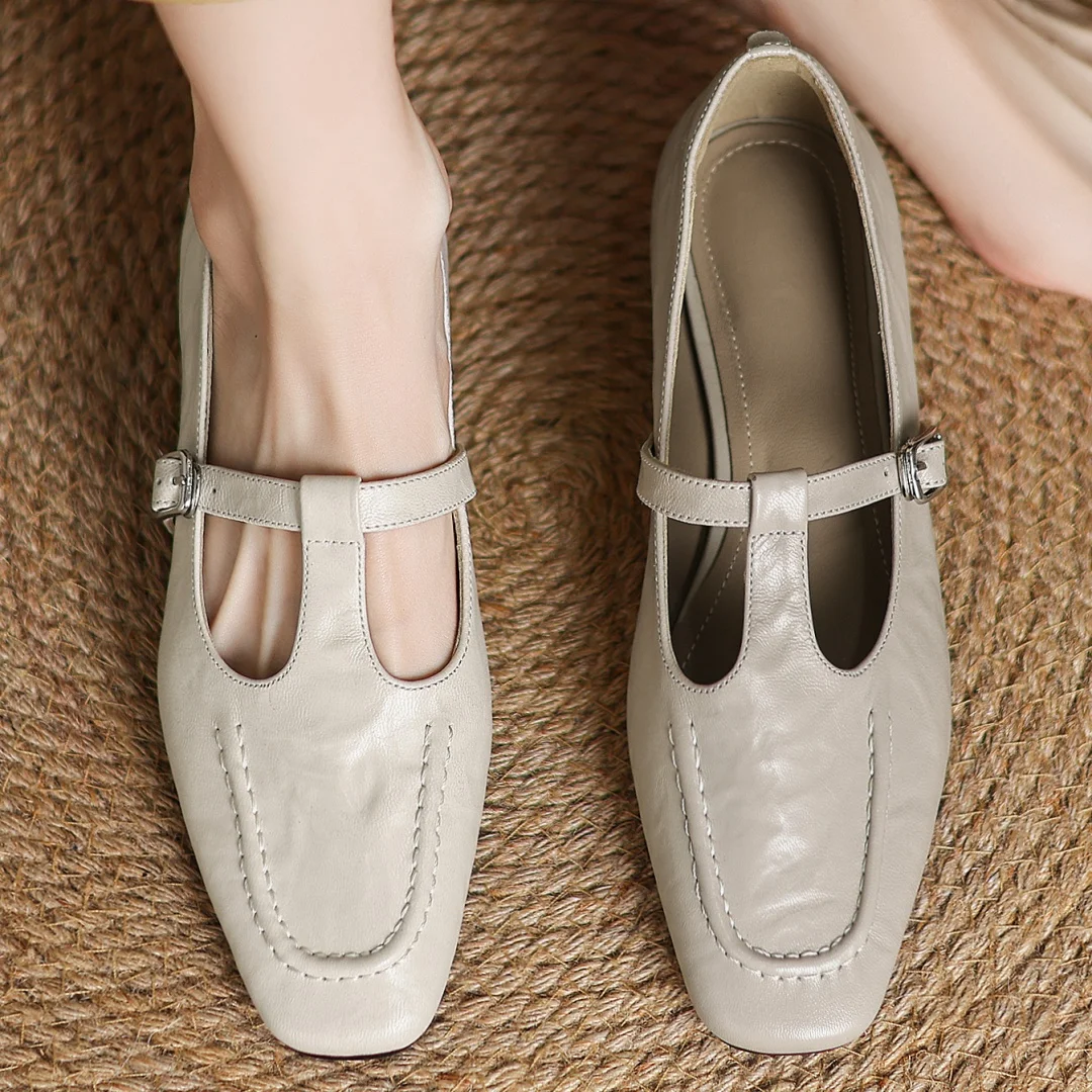 2025 spring new flu size 34-41 women's sheepskin t-strap slip-on flats loafers soft comfortable casual female daily moccasins
2025 spring new flu size 34-41 women's sheepskin t-strap slip-on flats loafers soft comfortable casual female daily moccasins