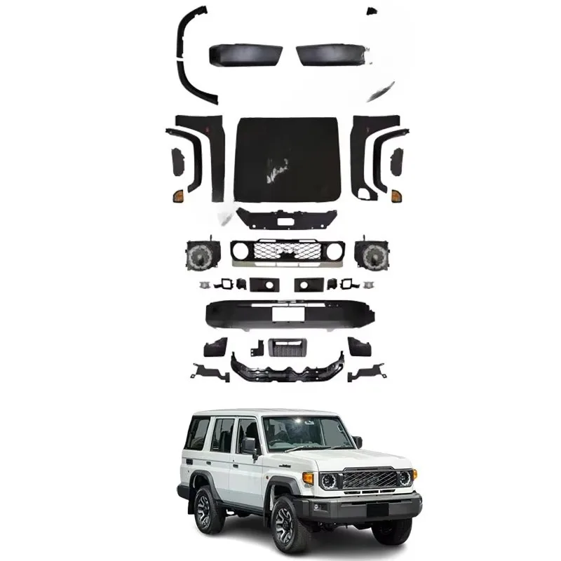 2024 Body Upgrade Kit Replacement LC70 FJ75FJ79 79 Body Kit Front Car Bumper Body Kit
2024 Body Upgrade Kit Replacement LC70 FJ75FJ79 79 Body Kit Front Car Bumper Body Kit