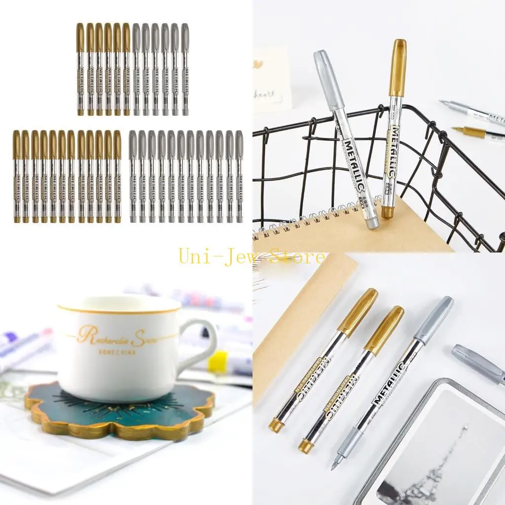 40 ГБ 12pcs Металлические маркерные ручки для ремесел художественная краска. 
40 ГБ 12pcs Металлические маркерные ручки для ремесел художественная краска.