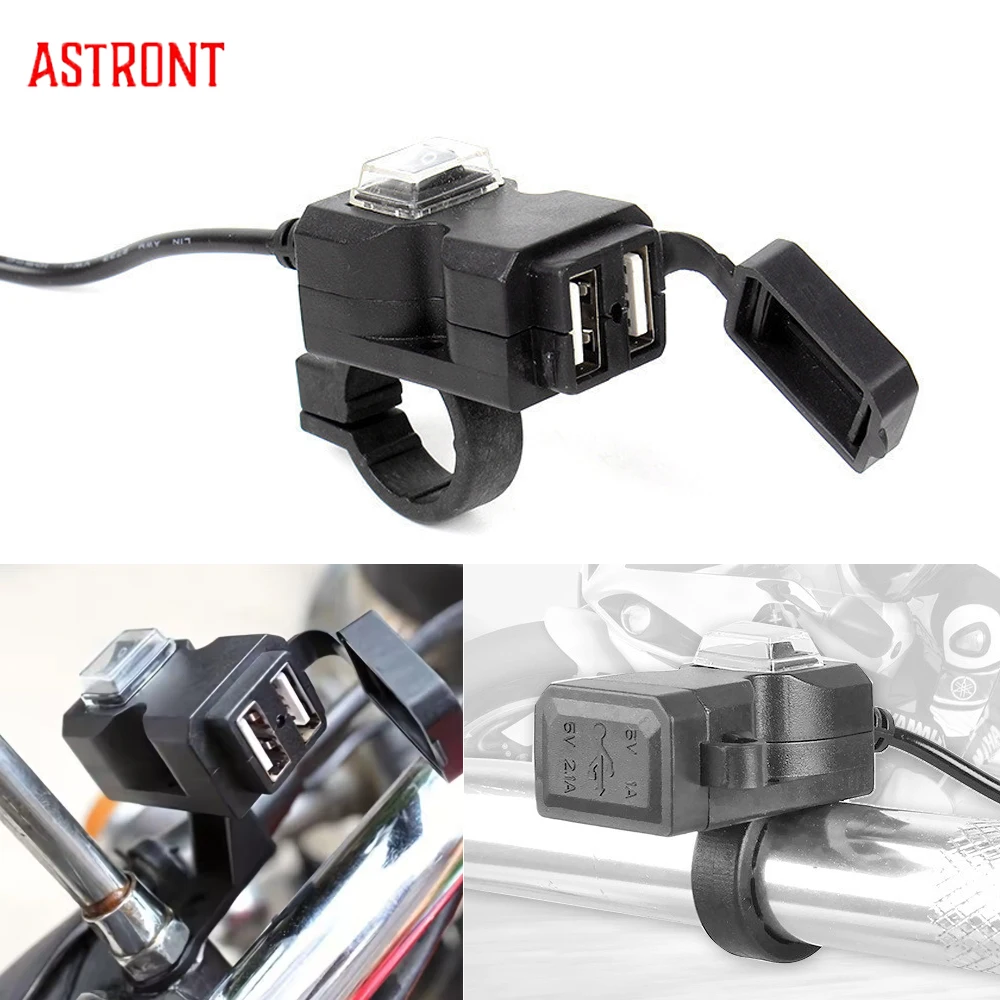 24V Motorcycle USB Phone Charger Dual Port USB Motorcycle Phone Charger Waterproof Accessories
24V Motorcycle USB Phone Charger Dual Port USB Motorcycle Phone Charger Waterproof Accessories