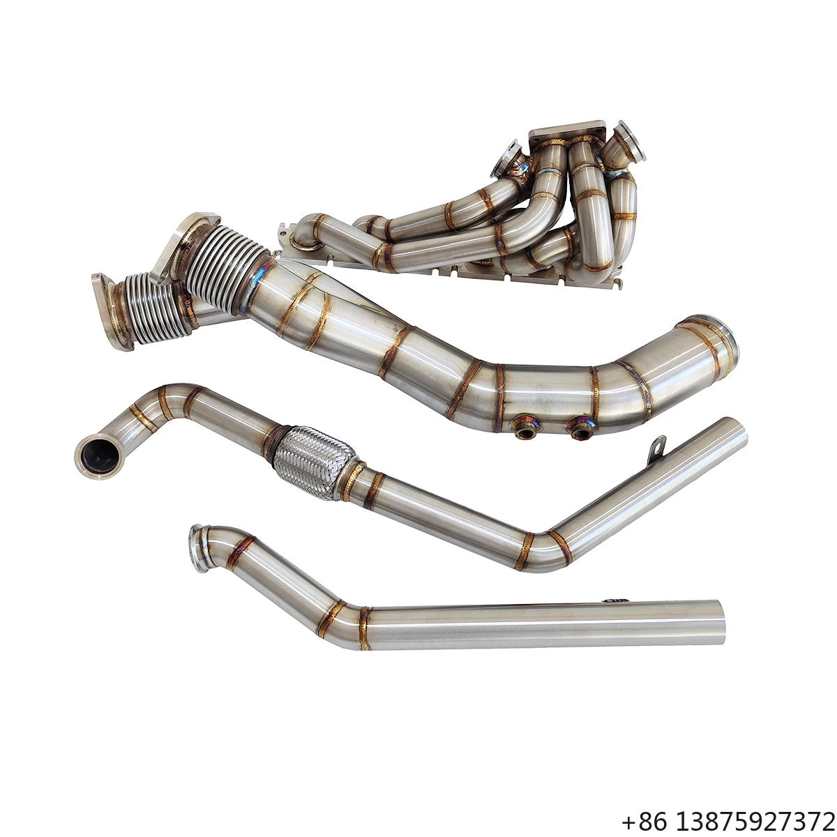 Ecnal for G80 G82 M3 M4 S58 SS304 Single Turbine Manifold Connected to Garrett PTE Exhaust Pipe
Ecnal for G80 G82 M3 M4 S58 SS304 Single Turbine Manifold Connected to Garrett PTE Exhaust Pipe