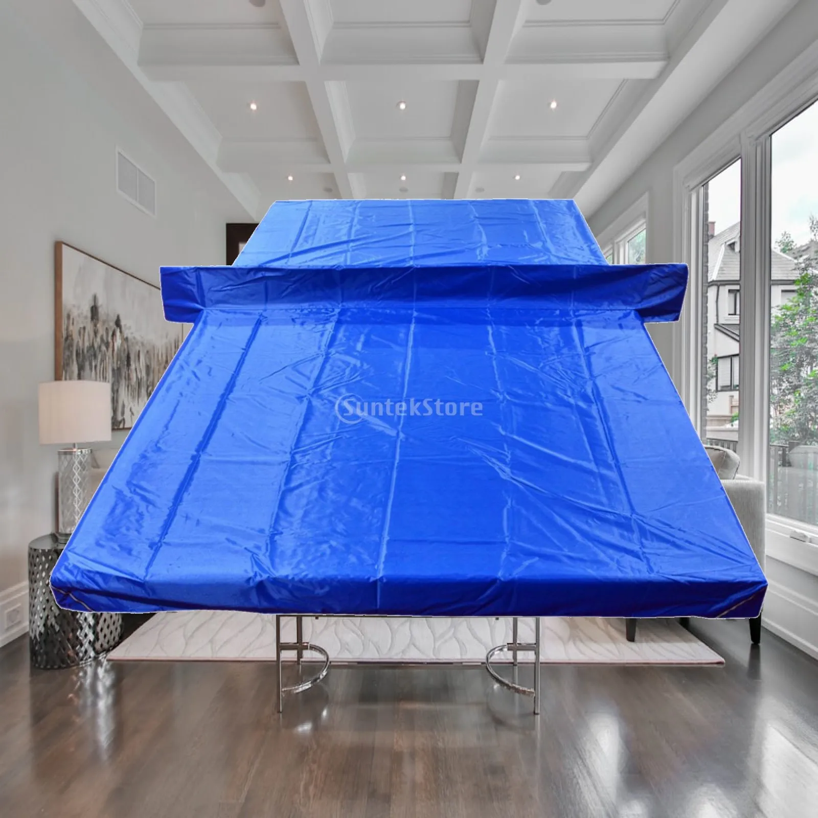 Waterproof Table Tennis Cover, Inside Rain Cover Outside Protective Cover, Fits Both Folding Tables and Flat Tables,
Waterproof Table Tennis Cover, Inside Rain Cover Outside Protective Cover, Fits Both Folding Tables and Flat Tables,