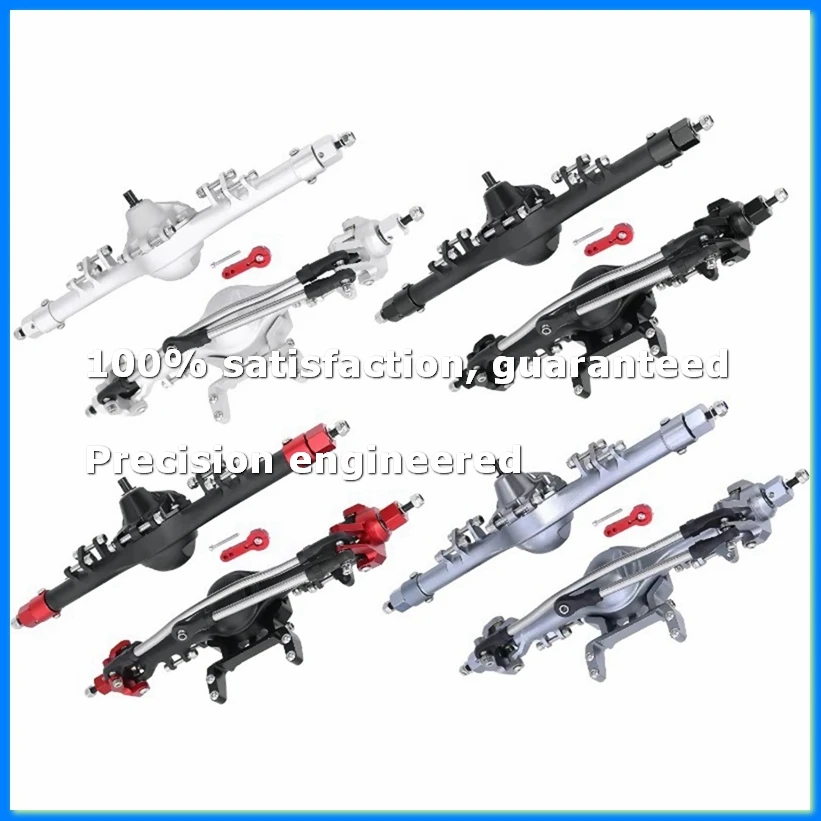 Front Rear Straight Complete Axles for 1/10 Axial SCX10 II 90046 90047 RC Crawler Car Upgrade Parts Black-SPMI
Front Rear Straight Complete Axles for 1/10 Axial SCX10 II 90046 90047 RC Crawler Car Upgrade Parts Black-SPMI
