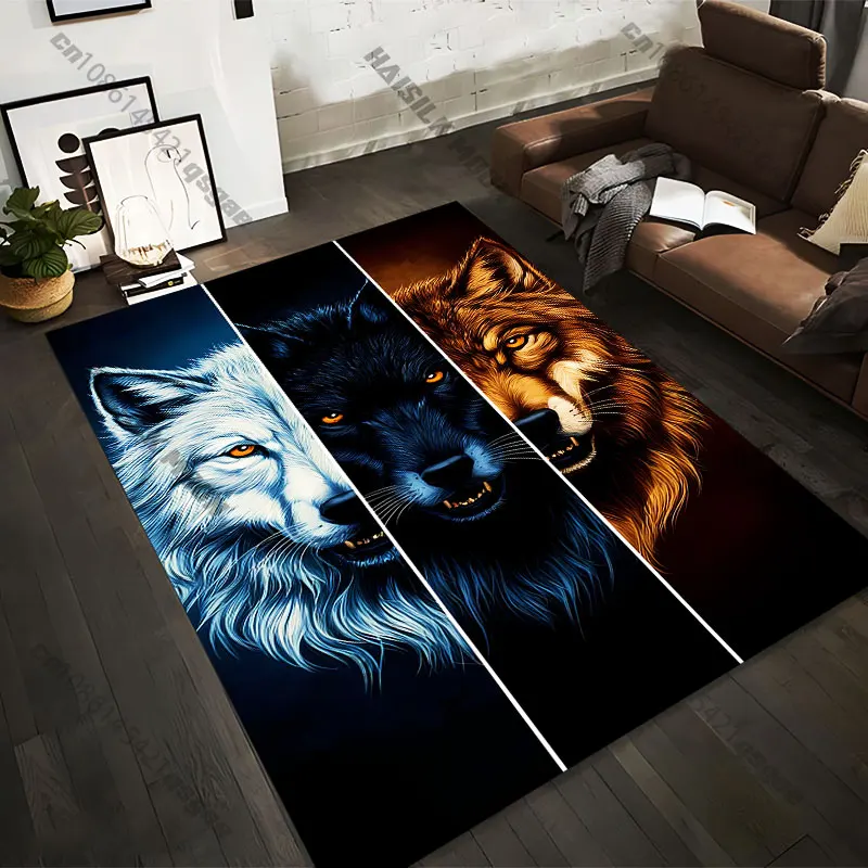 21 Sizes Wolves contrasting light and dark Printed Area Rugs for Adult Yoga Mats Living Room Decor Personalized Doormat
21 Sizes Wolves contrasting light and dark Printed Area Rugs for Adult Yoga Mats Living Room Decor Personalized Doormat