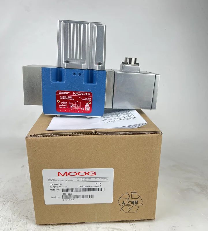 D661 D662 D663 D664 D665 Series D661-4110 P60HAAF6VSM2-0 Electro Hydraulic Flow Control Servo Valve Hydraulic Valve D661-5025
D661 D662 D663 D664 D665 Series D661-4110 P60HAAF6VSM2-0 Electro Hydraulic Flow Control Servo Valve Hydraulic Valve D661-5025
