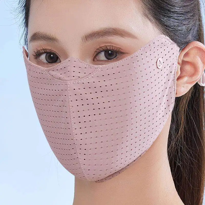 Spring Summer Ice Silk Cool Feeling Sun Protection Large Size Thin Stereo Women's Mask Breathable Washable UV Protection Face...
Spring Summer Ice Silk Cool Feeling Sun Protection Large Size Thin Stereo Women's Mask Breathable Washable UV Protection Face...