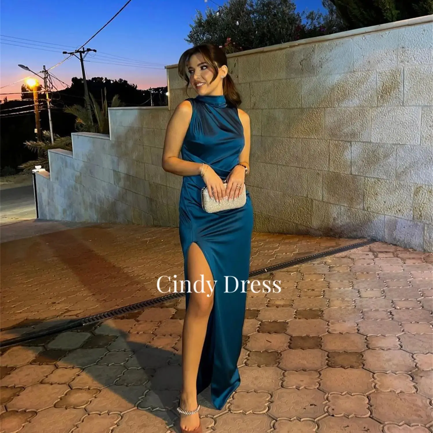 Cindy Halter Neck Evening Gown Blue Elegant Party Dress for Women 2024 Dresses Satin Gowns Mermaid Luxury Grace Banquet Ball
Cindy Halter Neck Evening Gown Blue Elegant Party Dress for Women 2024 Dresses Satin Gowns Mermaid Luxury Grace Banquet Ball