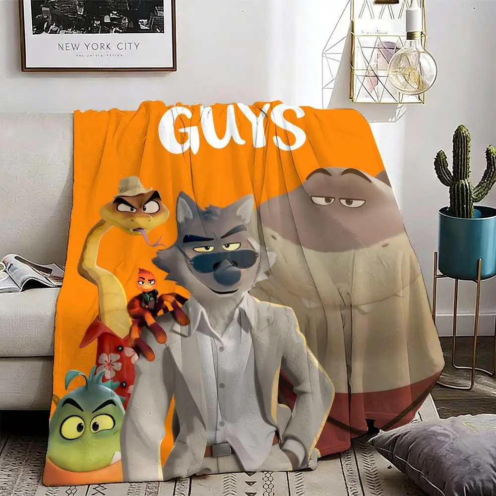 The Bad Guys Throw Lightweight 240g Flannel Blanket Soft Skin-friendly for Summer Cooling
The Bad Guys Throw Lightweight 240g Flannel Blanket Soft Skin-friendly for Summer Cooling