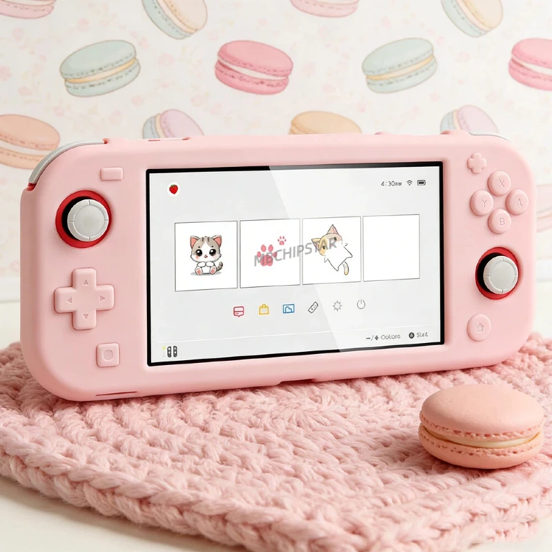 Силиконовый чехол для NS Switch Lite, противоударный защитный чехол из ТПУ с эргономичной ручкой, аксессуары для Switch Lite.
Силиконовый чехол для NS Switch Lite, противоударный защитный чехол из ТПУ с эргономичной ручкой, аксессуары для Switch Lite.