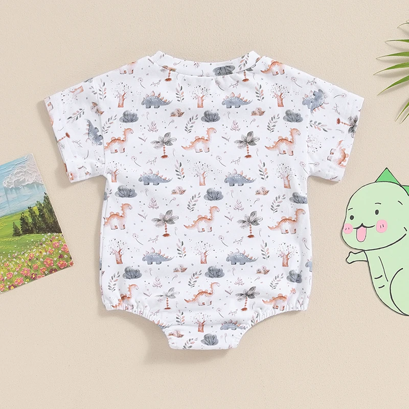 Toddler Boys Cotton Short Sleeve Romper Infant Blue Crew Neck Animal Print Casual Jumpsuit Summer Outfit for Baby Boy
Toddler Boys Cotton Short Sleeve Romper Infant Blue Crew Neck Animal Print Casual Jumpsuit Summer Outfit for Baby Boy