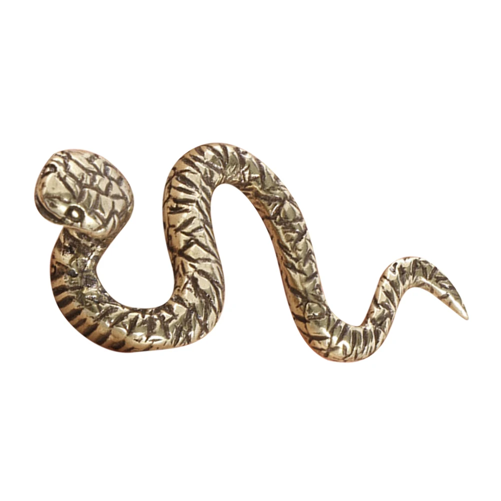 Brass Snake Figurine Vintage Decor Home Office Zodiac Car Ornament Mini Statue Living Room Table Display 
Brass Snake Figurine Vintage Decor Home Office Zodiac Car Ornament Mini Statue Living Room Table Display
