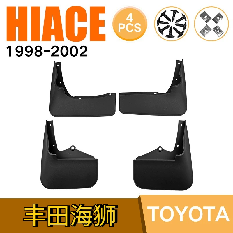 For Toyota Hiace 1998-2002 automotive tire fenders
For Toyota Hiace 1998-2002 automotive tire fenders