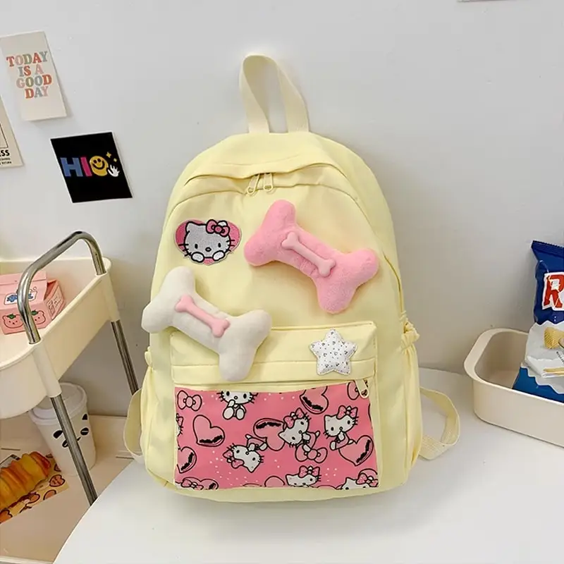 Sanrioed Hello Kitty Anime Cute Large Capacity Children Backpack Schoolbags Student Cartoon Organizer Shoulder Bag Gift
Sanrioed Hello Kitty Anime Cute Large Capacity Children Backpack Schoolbags Student Cartoon Organizer Shoulder Bag Gift
