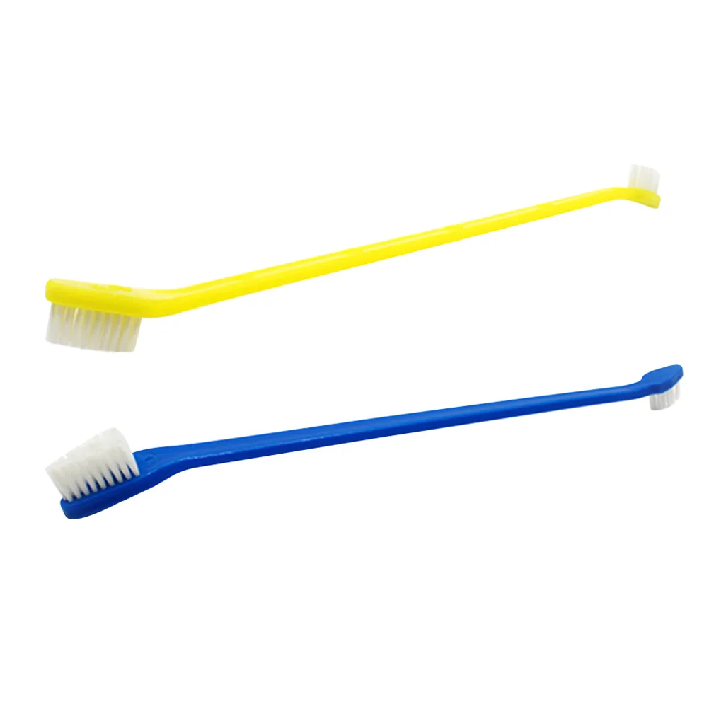 2pcs Pet Toothbrush Dual End Brush for Dog Cat Dental Care Grooming Tool Random Color Soft Bristles Promotes Healthier Gums
2pcs Pet Toothbrush Dual End Brush for Dog Cat Dental Care Grooming Tool Random Color Soft Bristles Promotes Healthier Gums