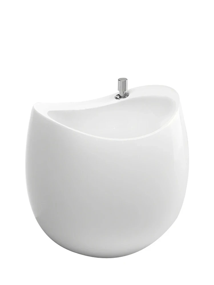 Creative egg-shaped ceramic mop pool Floor-to-ceiling household bathroom mop foot wash pool
Creative egg-shaped ceramic mop pool Floor-to-ceiling household bathroom mop foot wash pool