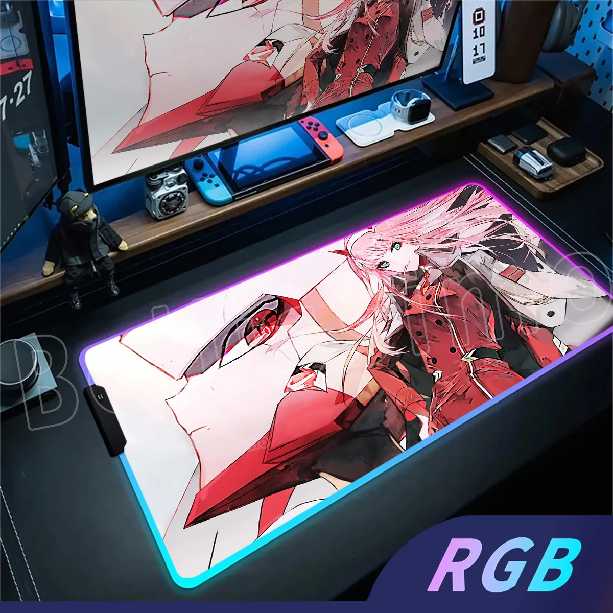 RGB спальня игровой настольный противоскользящий коврик для аксессуаров Zero Two большой аниме Dear 02, офисная HD-клавиатура с принтом, игровой коврик для мыши
RGB спальня игровой настольный противоскользящий коврик для аксессуаров Zero Two большой аниме Dear 02, офисная HD-клавиатура с принтом, игровой коврик для мыши