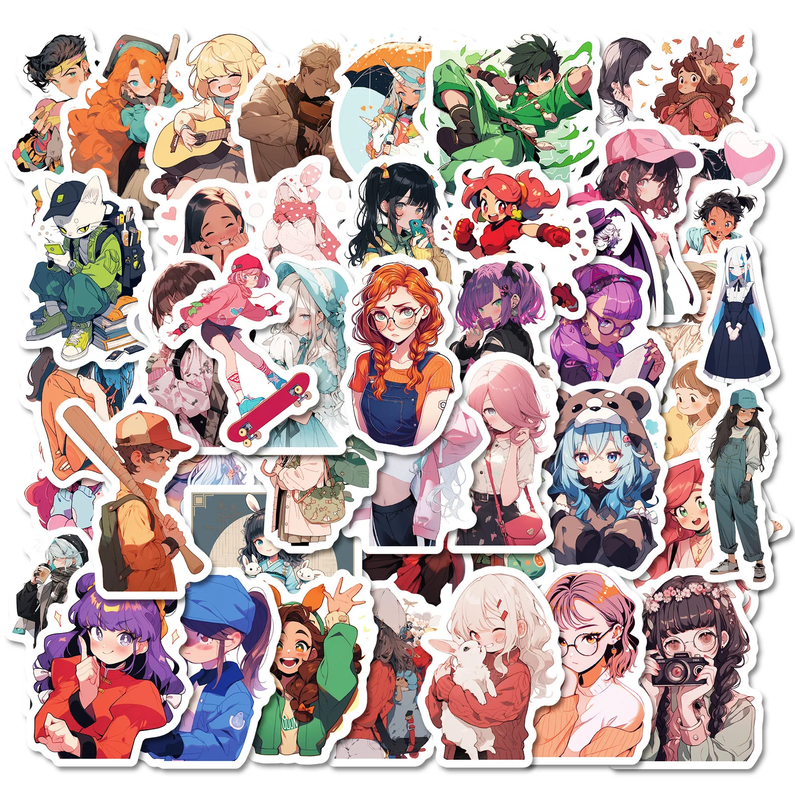 10/30/50PCS Kawaii Girl Stickers Sexy Girl Sticker Anime Decals Scrapbook Luggage Laptop Guitar Bike Skateboard Cartoon Toys
10/30/50PCS Kawaii Girl Stickers Sexy Girl Sticker Anime Decals Scrapbook Luggage Laptop Guitar Bike Skateboard Cartoon Toys