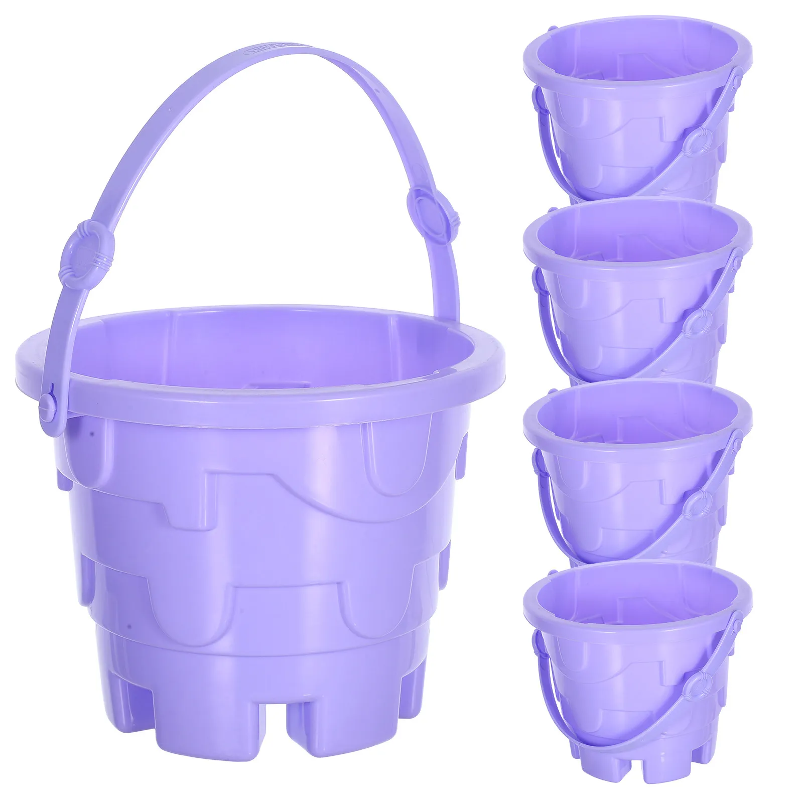 5Pcs Plastic Castle Bucket Colorful Lightweight Kids Beach Sand Buckets Creative Design Parentchild Play Gift Kid Sand Bucket
5Pcs Plastic Castle Bucket Colorful Lightweight Kids Beach Sand Buckets Creative Design Parentchild Play Gift Kid Sand Bucket
