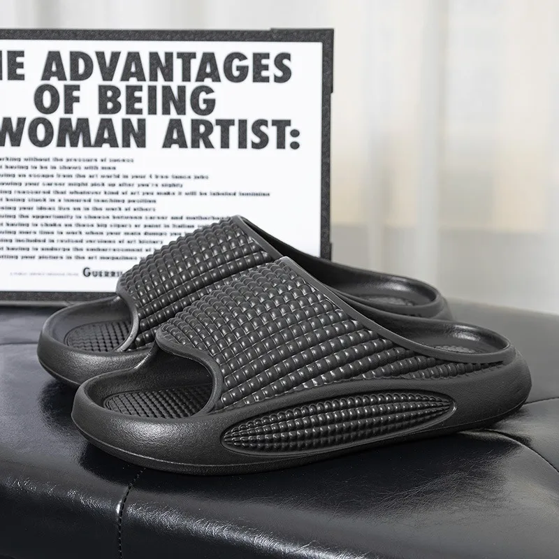 Non bulky summer slippers slender lightweight shape, soft footbed, reasonable price won’t hinder daily movement in summer
Non bulky summer slippers slender lightweight shape, soft footbed, reasonable price won’t hinder daily movement in summer