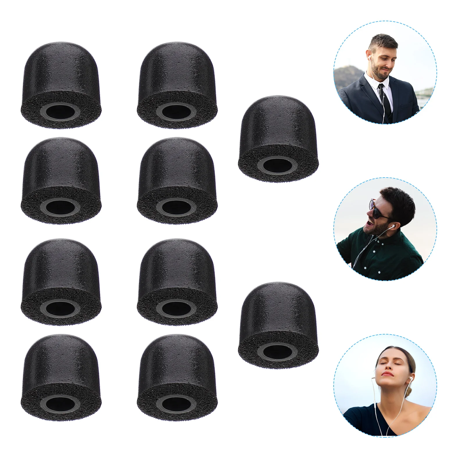 10pcs Sponge Earmuffs Replacement Earbuds Caps Anti Practical Accessories Supplies Slow Rebound Ergonomic
10pcs Sponge Earmuffs Replacement Earbuds Caps Anti Practical Accessories Supplies Slow Rebound Ergonomic