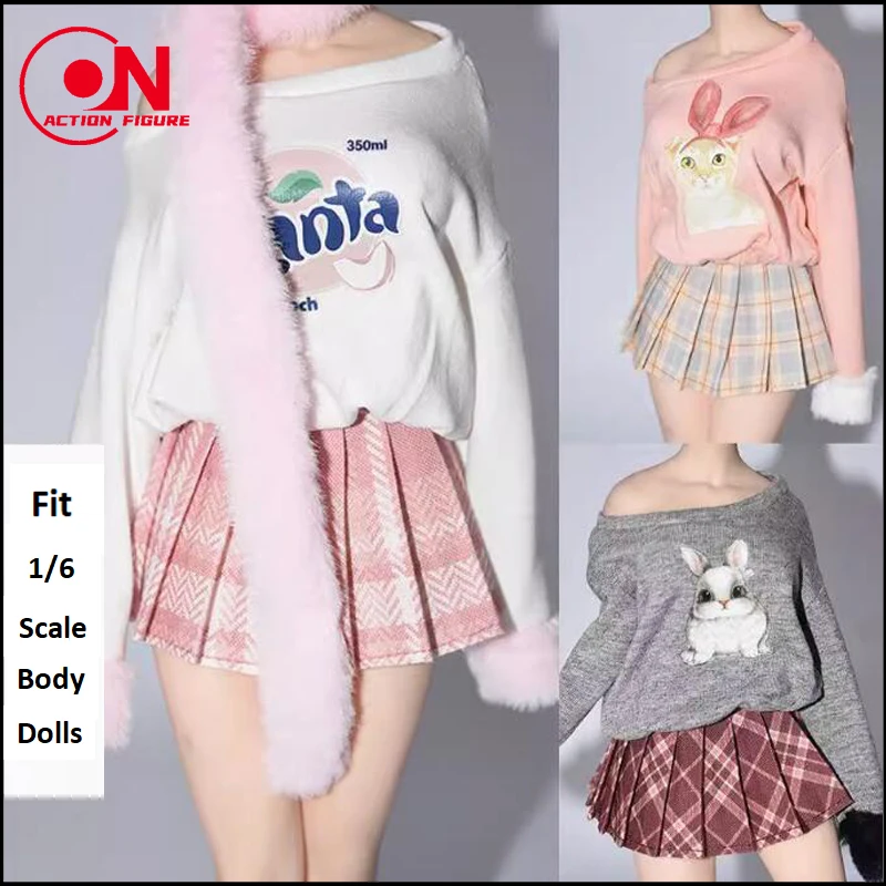 1/6 Scale Female Fashionable JK Pleated Skirt Scarves Sweatshirt Set Fit 12 '' Action Figure Body Dolls
1/6 Scale Female Fashionable JK Pleated Skirt Scarves Sweatshirt Set Fit 12 '' Action Figure Body Dolls