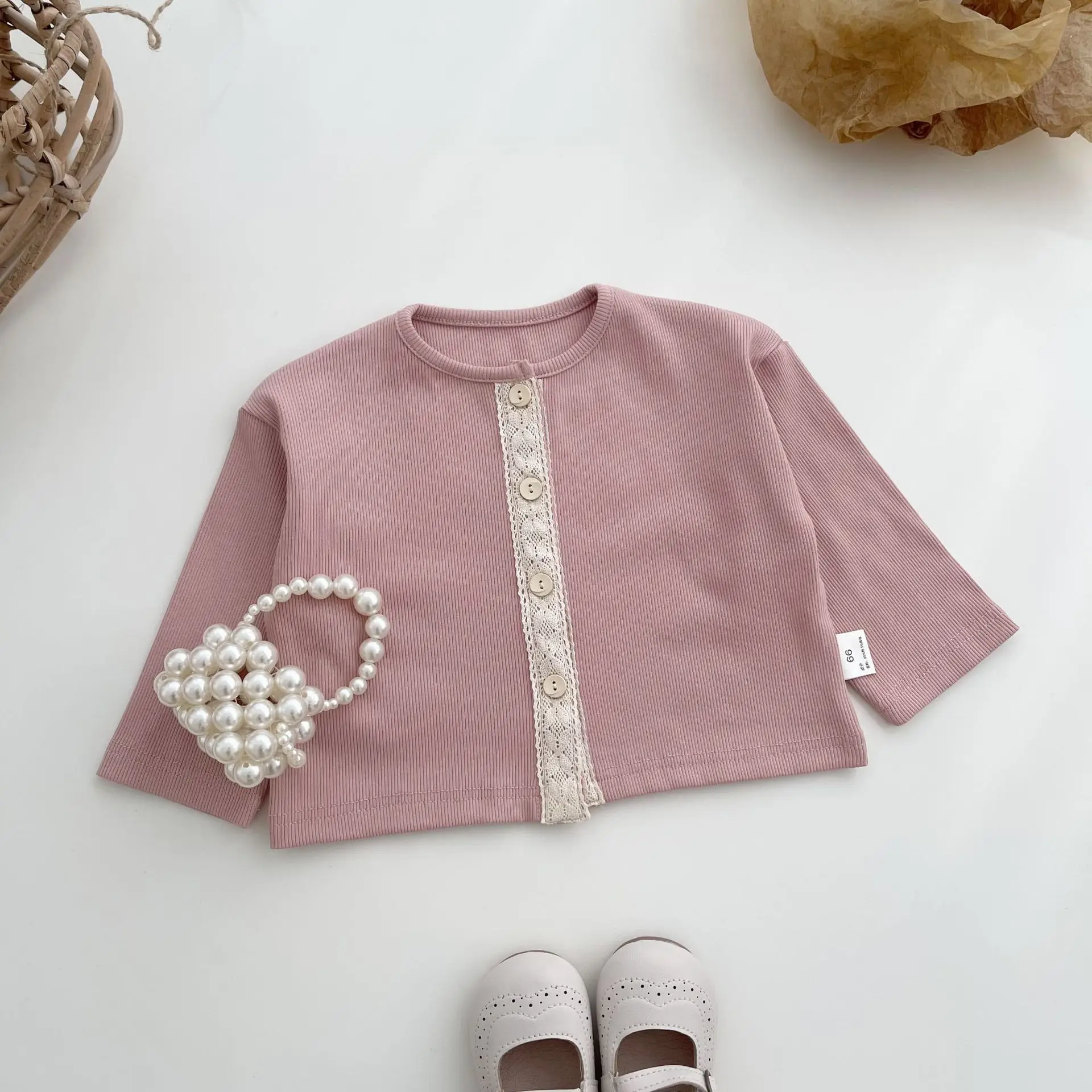 2024 Autumn New Baby Girl Long Sleeve Coat Solid Infant Girl Lace Cardigan Cotton Toddler Coat Kids Single Breasted Jacket
2024 Autumn New Baby Girl Long Sleeve Coat Solid Infant Girl Lace Cardigan Cotton Toddler Coat Kids Single Breasted Jacket