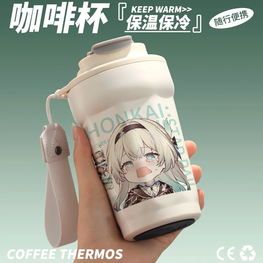 Anime Honkai:Star Rail Cartoon Q-Version Vacuum Cup Coffee Drink Water Cup Accompanying Portable Portable Handheld Rope Gift
Anime Honkai:Star Rail Cartoon Q-Version Vacuum Cup Coffee Drink Water Cup Accompanying Portable Portable Handheld Rope Gift
