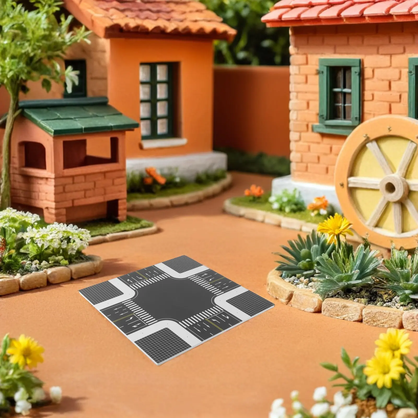 2Pcs Sand Table Road Decor Roadway Board Set for Miniature Urban Scene Modeling Architectural Sandbox Landscape Building
2Pcs Sand Table Road Decor Roadway Board Set for Miniature Urban Scene Modeling Architectural Sandbox Landscape Building