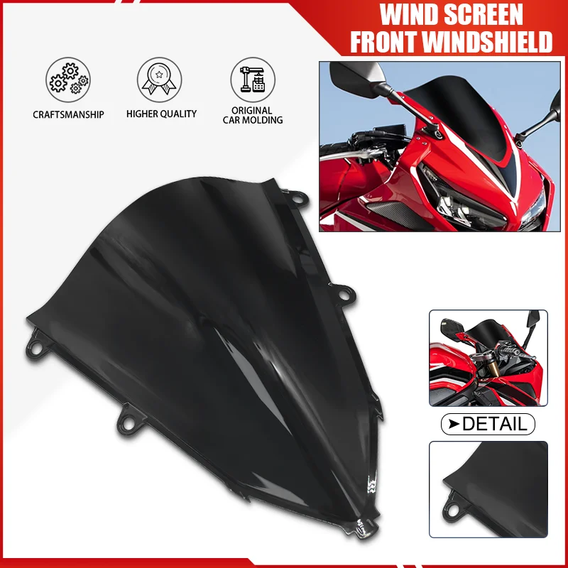 Front Wind Shield Windscreen Deflector For CBR650R CBR400R 2019-2024 2023 Motorcycle Windshield Visor Protector cbr650r cbr400r
Front Wind Shield Windscreen Deflector For CBR650R CBR400R 2019-2024 2023 Motorcycle Windshield Visor Protector cbr650r cbr400r