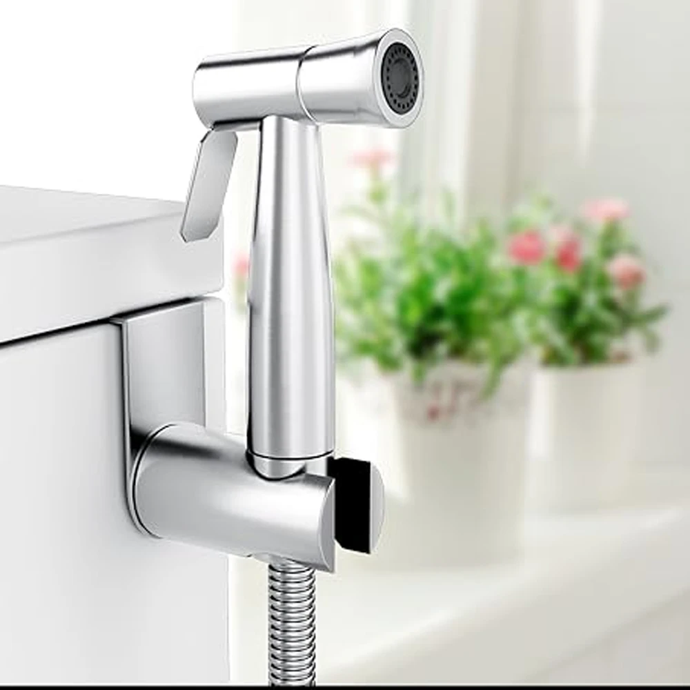 Handheld High Pressure Spray Gun Cleaning, Adjustable Water Flow Bidet Shower Head, Bathroom Tile Powerful Cleaning Sprayer
Handheld High Pressure Spray Gun Cleaning, Adjustable Water Flow Bidet Shower Head, Bathroom Tile Powerful Cleaning Sprayer